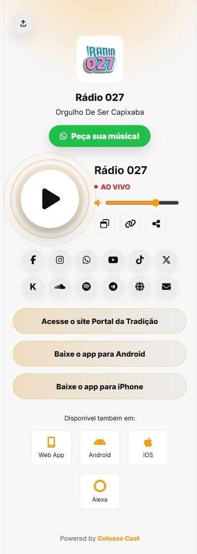 Site de Links Rádio 027